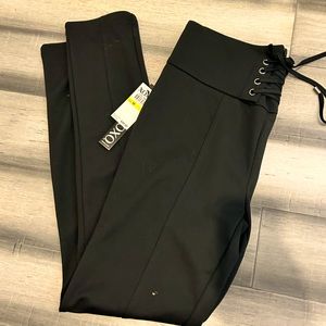 Xoxo straight black dress pants